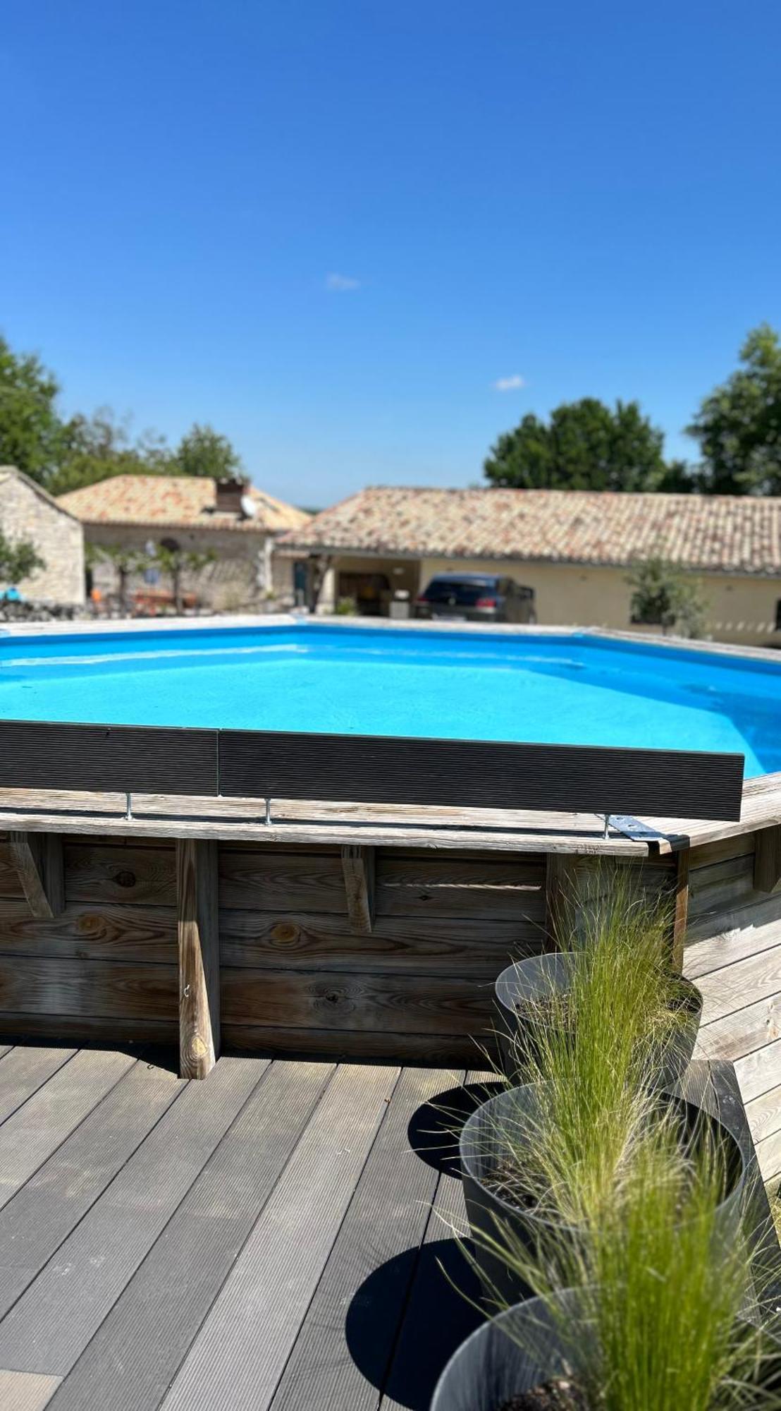MontcuqLes Fontanelles Du Quercy Blanc别墅 外观 照片